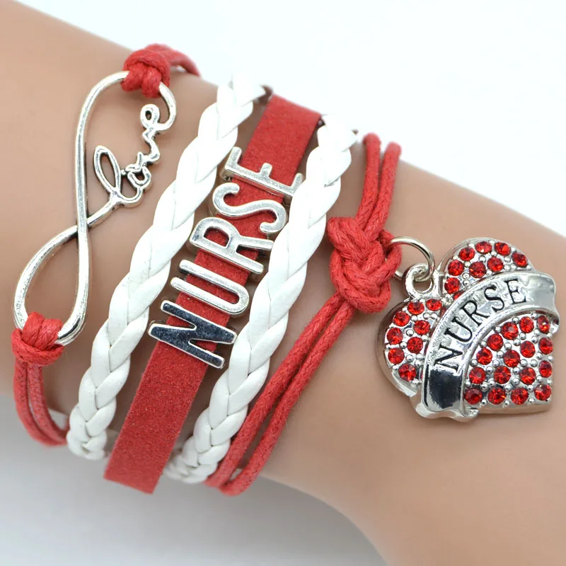 Женский браслет из цинкового сплава бесконечность с подвеской украшение сделай