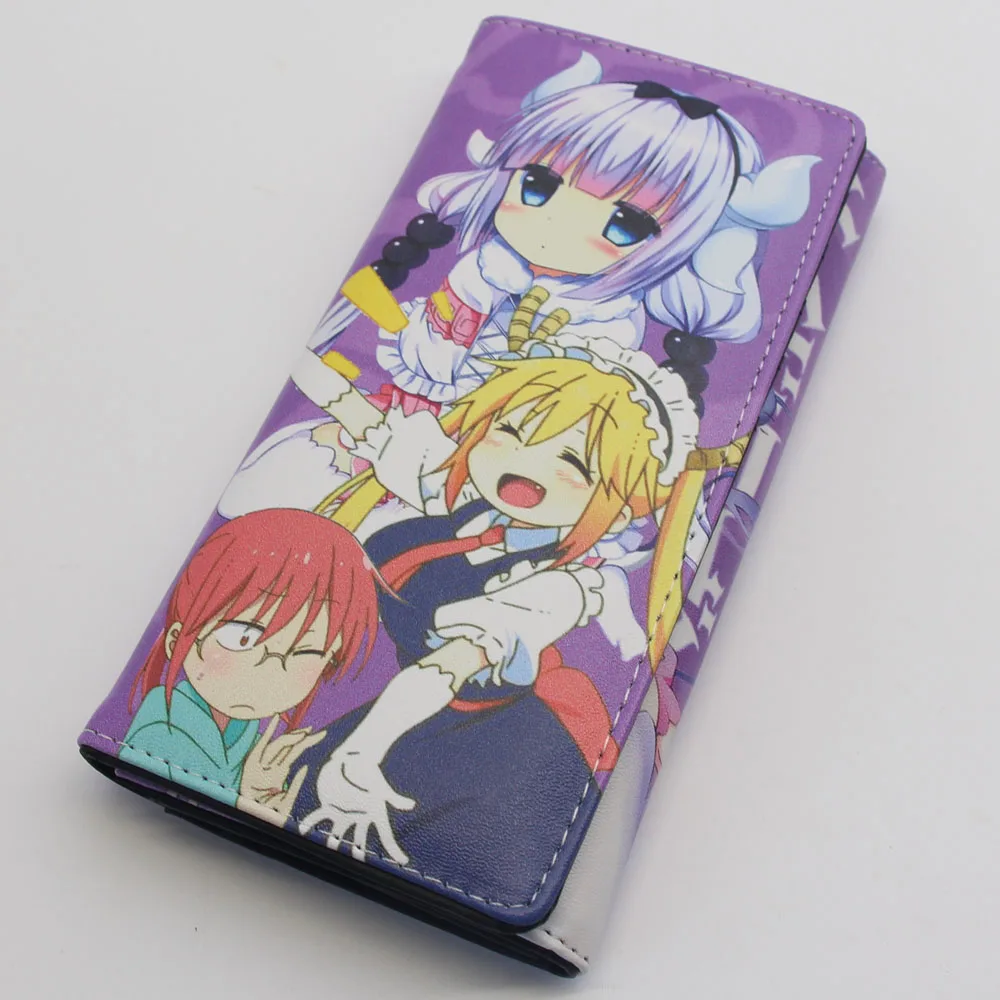 Длинные кошельки Miss Kobayashi's Dragon Maid Канна Камуи с цветной печатью