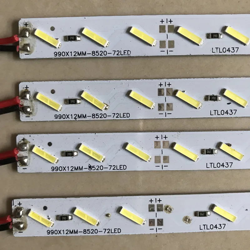 Светодиодный алюминиевый брусок супер яркий Корея 8520 SMD36 SMD 18 светодиодный
