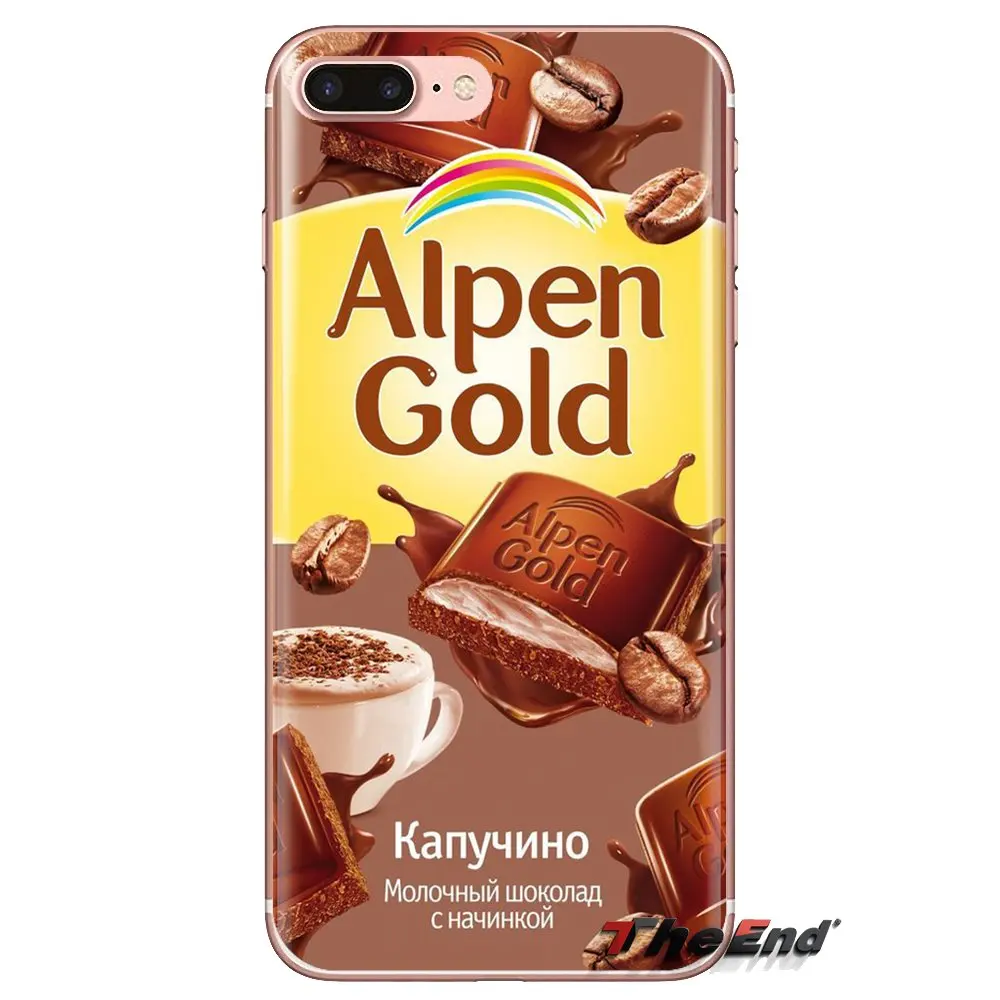 Transparent TPU Cases alenka bar wonka chocolate For Sony Xperia Z Z1 Z2 Z3 Z5 compact M2 M4 M5 C4 E3 T3 XA Huawei Mate 7 8 Y3II |