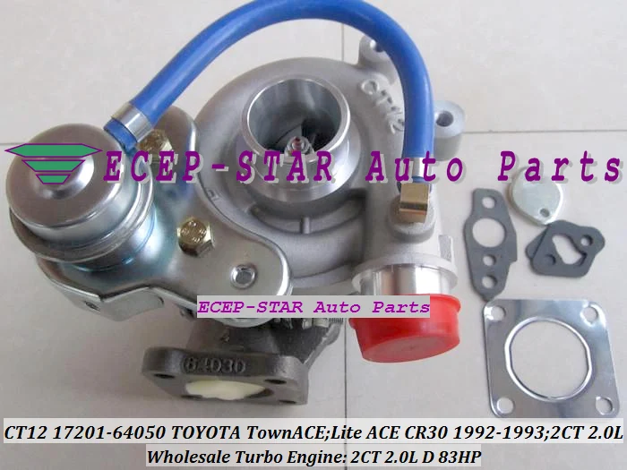 Турбокомпрессор CT12 17201-64010 17201-70020 для TOYOTA CAMRY 1983 CV10 1984-88 SOARER 1986-1988 1CTL 1ctlc 1ggeu 1 8/4 1.8L |