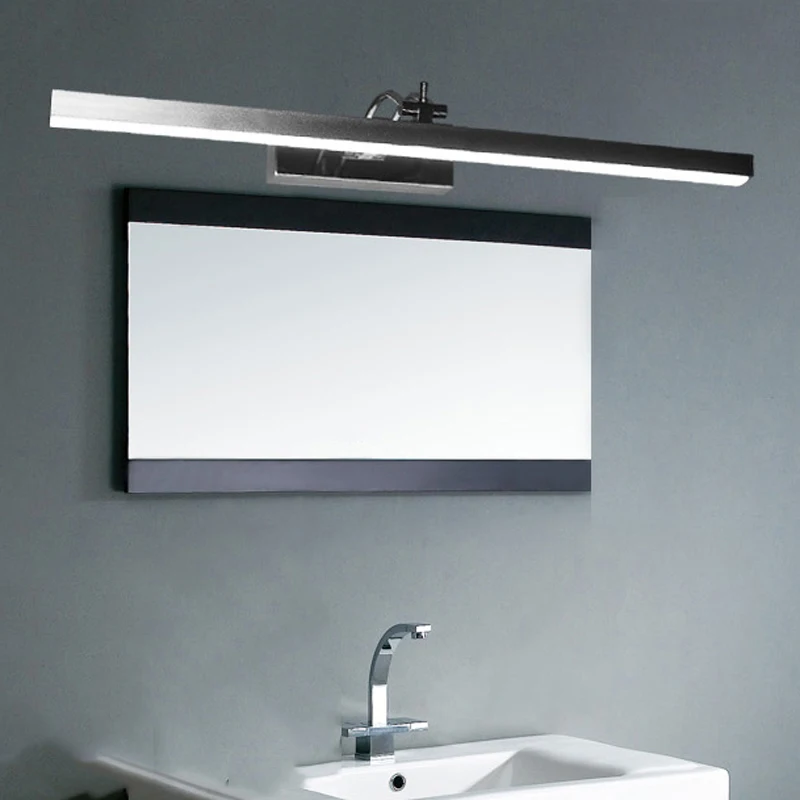 400 мм рок н зеркало для ванной комнаты светильник светодиодный спальня Рабочий