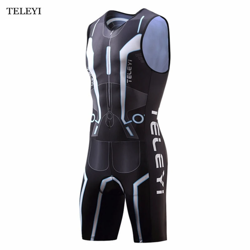 TELEYI team Men Professional Cycling Clothing Jersey Sport Ropa Ciclismo MTB Bike Team Riding Black Triathlon Bicycle Sportswear | Спорт и