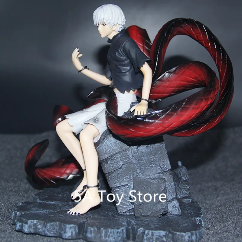 Аниме Tokyo Ghoul Kaneki Ken Сменная головка ПВХ фигурка Коллекционная модель игрушка