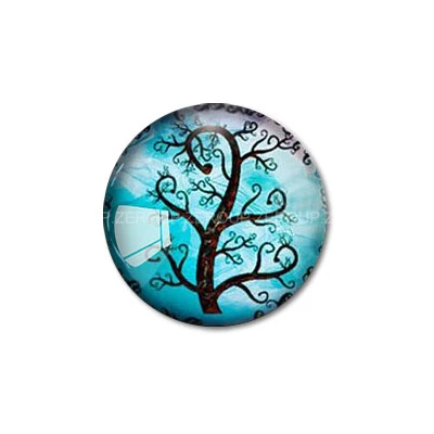 

ZEROUP 20pcs/lot 12mm 20mm 25mm 30mm DIY handmade round photos Glass Cabochon body jewelry finding Fit Cameo Blank Settings