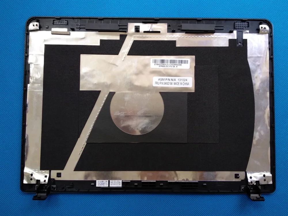 Новый оригинальный ThinkPad Edge E320 E325 Lcd задняя крышка для ноутбука Lenovo Черный 04W2198|cover