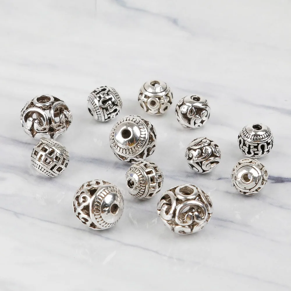 20-30 шт./лот диаметр 2 мм Смешанные продажи круглые европейские Подвески из