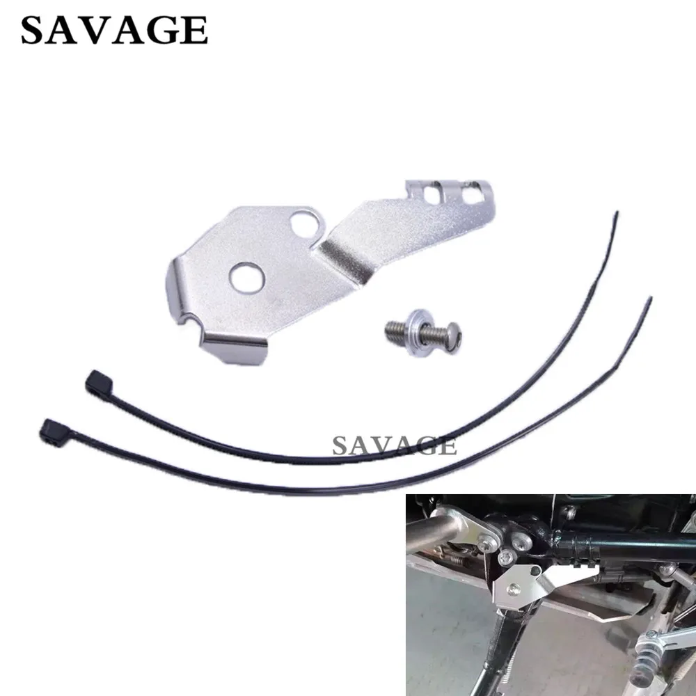 Горячая Распродажа мотоциклетный CNC Sidestand Switch Guard Protector Kit для BMW R1200GS LC /R1200GS ADV 2014 2015