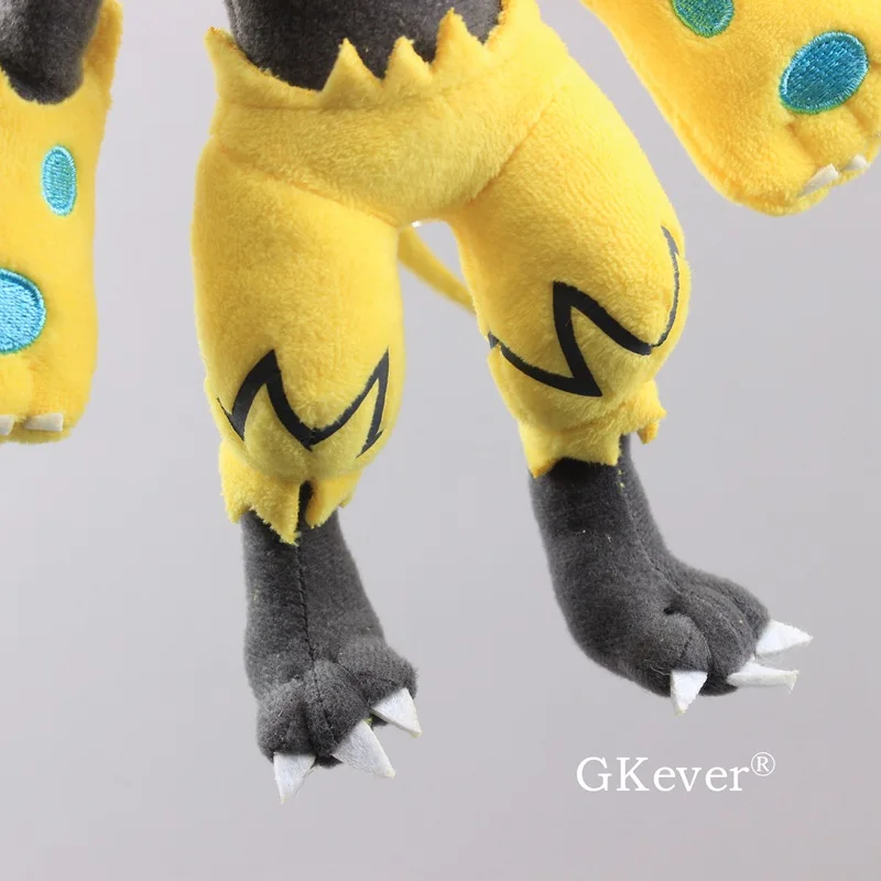 

Anime Zeraora Plush Toy JP Cartoon Zeraora Figure Soft Stuffed Dolls 10" Kids Gift