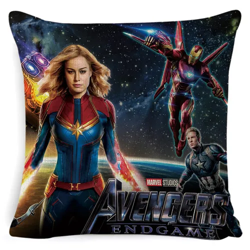 Новые герои компьютерной игры Avengers Alliance 4 кино и ТВ кадры чехол для подушки Чехол Диван дома декоративные супер герой с героями комиксов Марвел, декоративная наволочка для подушки - Цвет: Фиолетовый