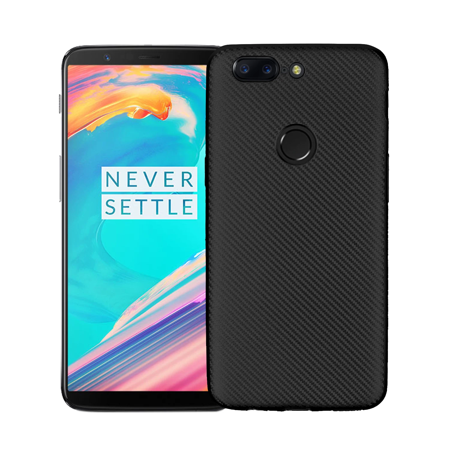 Чехол для телефона oneplus 5 T чехол A5010 роскошный новый мягкий ТПУ из углеродного