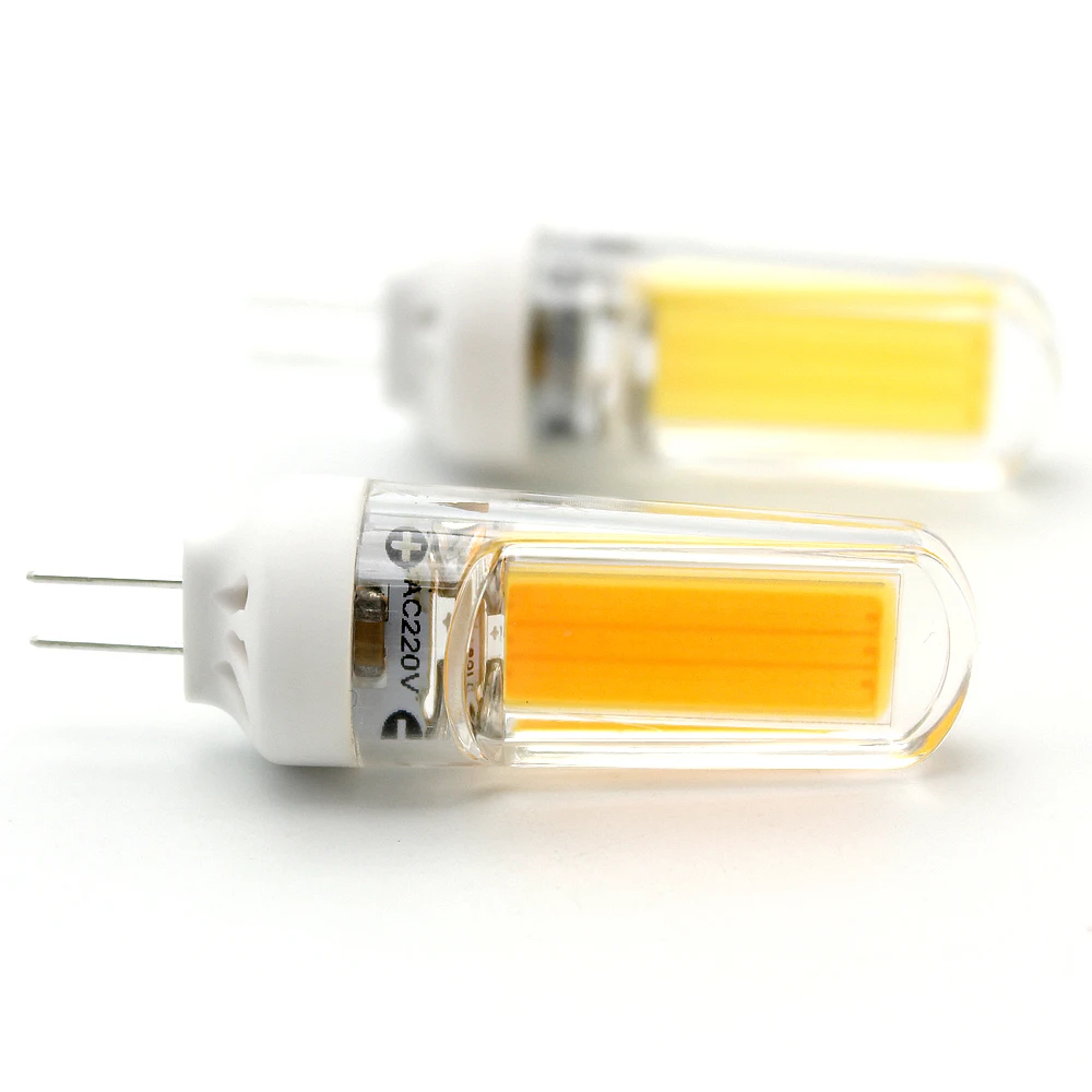 G4 G9 E14 AC 220V Диммируемый свет 3W COB 2609 абажур Светодиодная лампа 360 Угол луча заменить