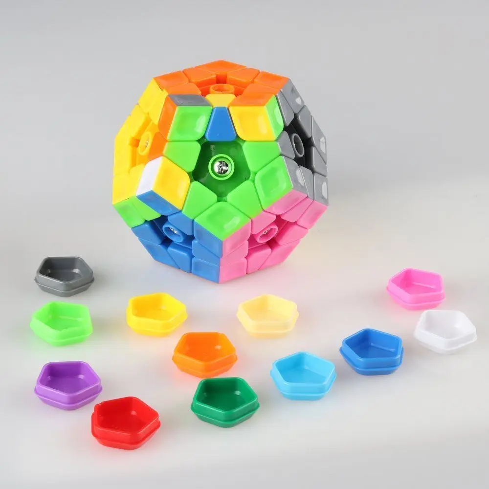 Циклонный игрушечный кубик для мальчиков 3x3 Megaminx без наклеек с быстрой скоростью