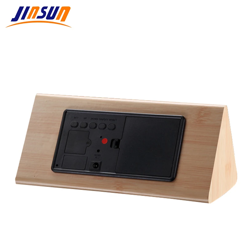 JINSUN светодиодный цифровой будильник большой дисплей электронные настольные