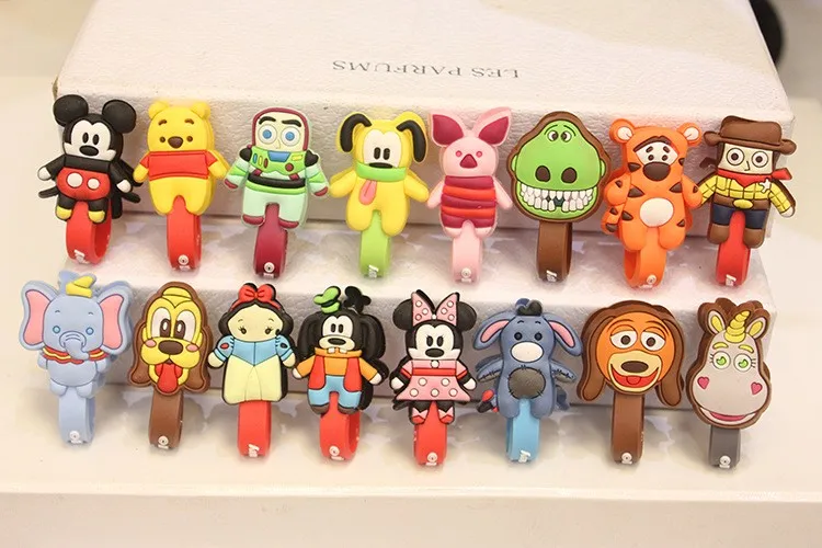 50 шт./лот оптовая продажа новинка Мультяшные животные намотка кабеля зажим