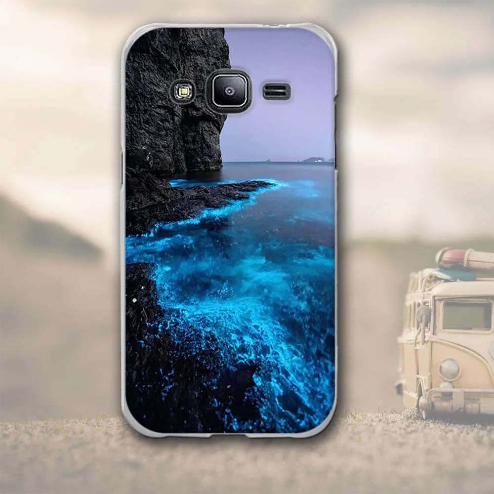Чехол для Funda Samsung Galaxy J5 2015 J500 J500F защитный чехол задней панели с цветами |