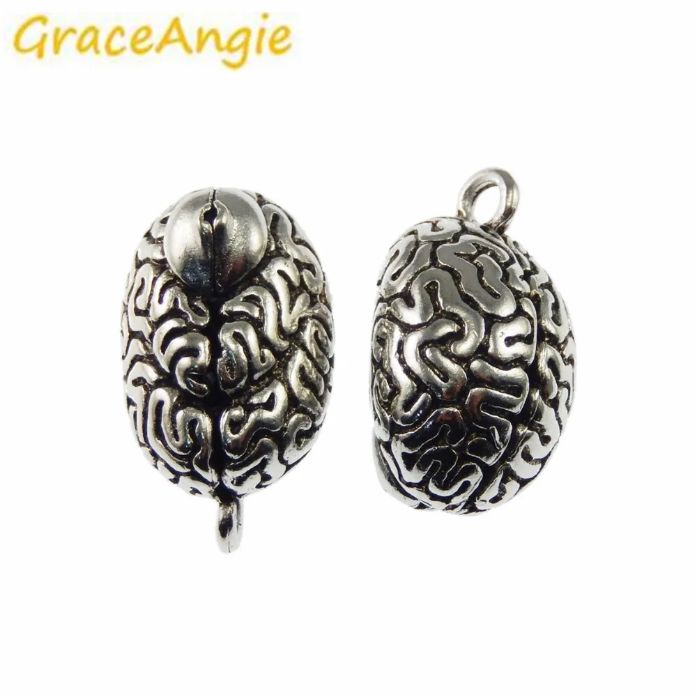 GraceAngie 5 шт. античный дизайн мозга новый стиль браслет браслеты Подвески для