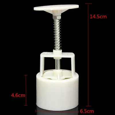 Вогнутые Цветочные Марки круглый пластиковый китайский фестиваль луна торт
