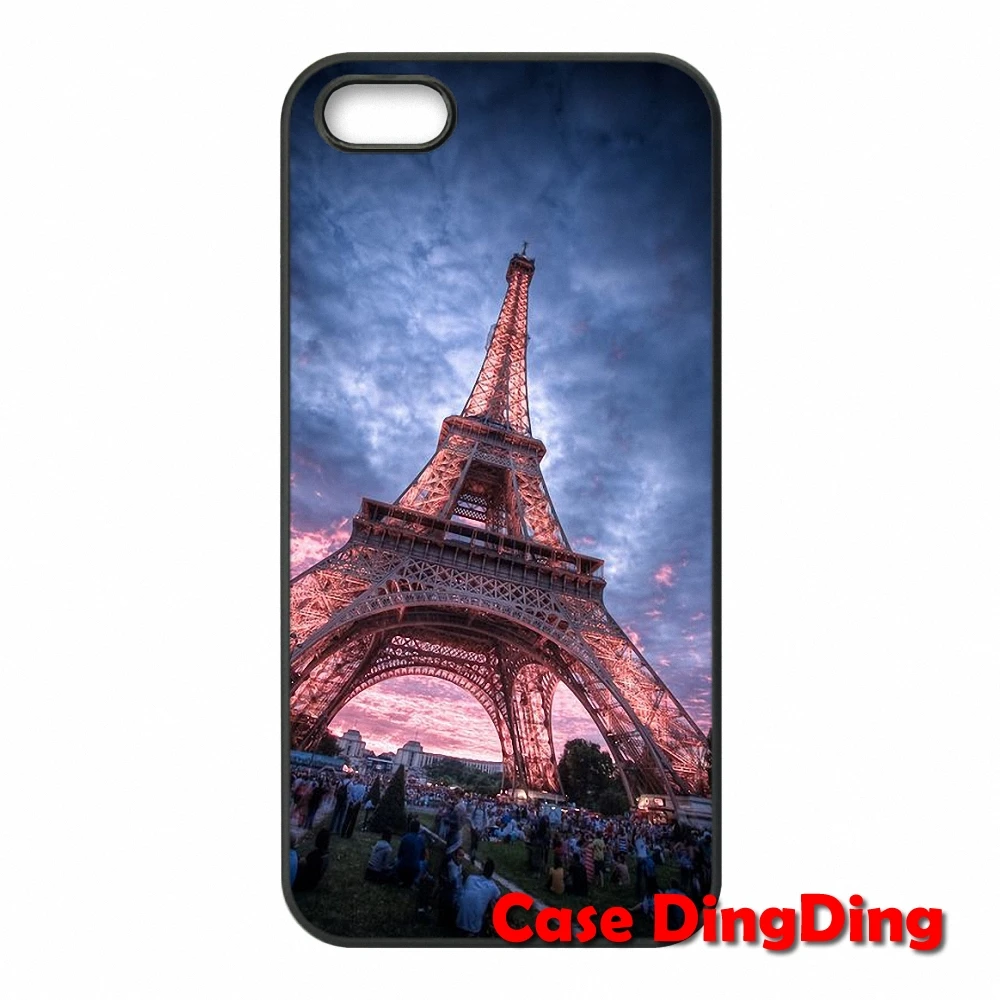 Эйфелева башня с розовые лепестки для Moto X1 X2 G1 E1 Razr D1 D3 iPhone 4 4S 5 5C SE 6 S плюс iPod Touch