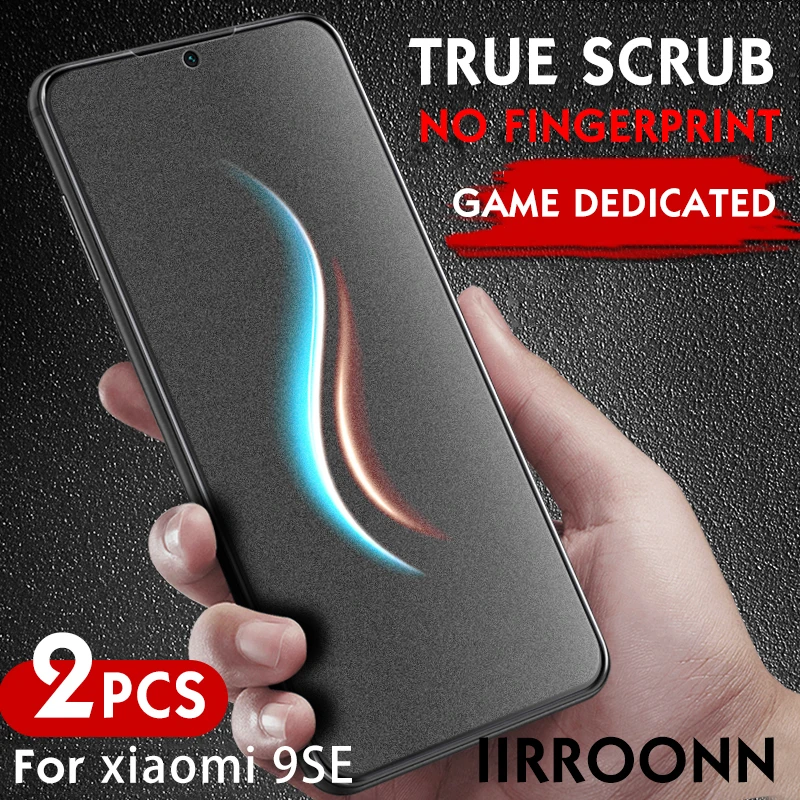 2 шт./лот закаленное матовое стекло для Xiaomi Mi 9 SE se Защита экрана xiaomi 9SE 6D с защитой