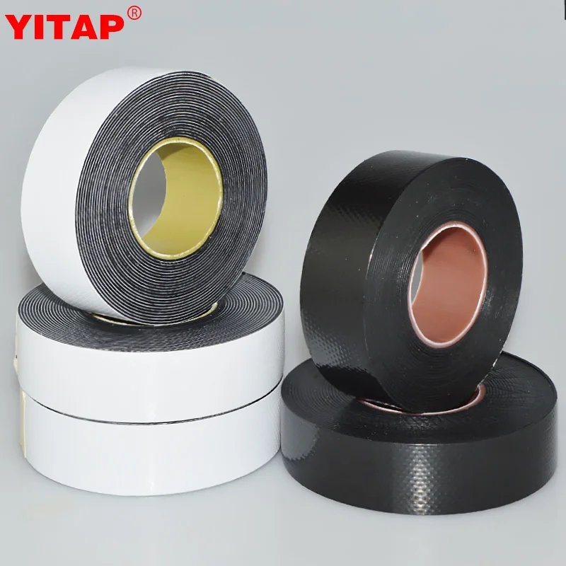 YITAP Rubber Mastic Tape Pipe Repair Self Adhesive High Voltage Insulation Electrical Water | Обустройство дома