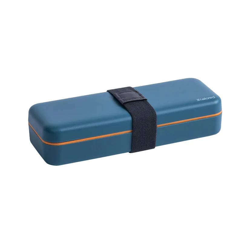 Navy blue 1 компл. ПП швейный набор бытовой многофункциональный Kitting коробка для игл Путешествия Портативный Вязание аксессуары Органайзер Домашний для хранения инструмент - Цвет: Navy blue