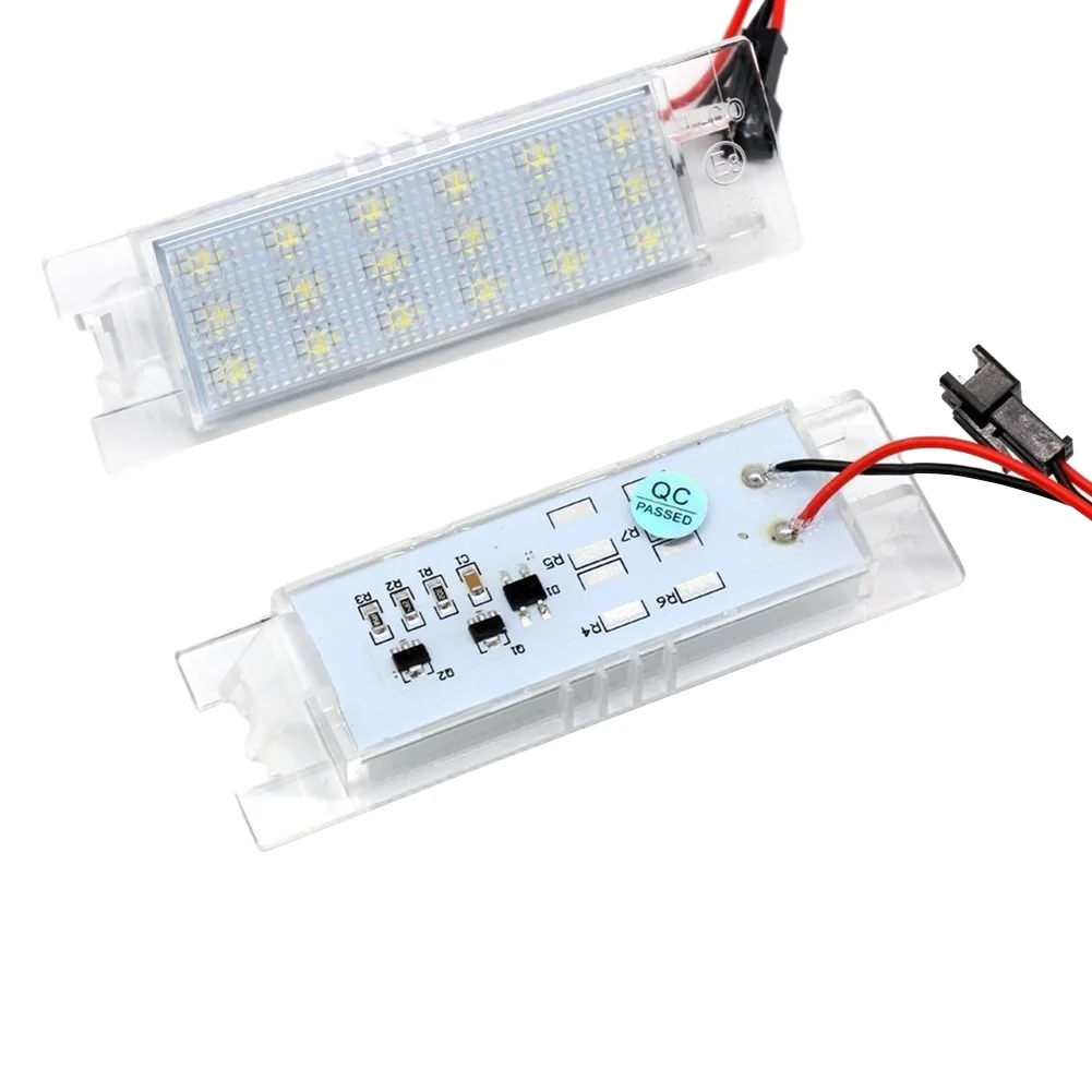 2 шт./компл. светодиодсветодиодный лампа для номерного знака автомобиля Vauxhall Opel