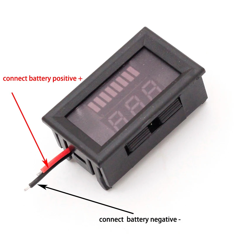 2 шт. индикатор уровня заряда 12 В|battery level indicator|display testerlithium battery charging |