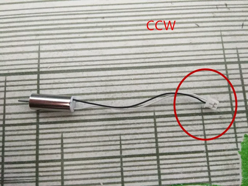 JJRC H36 E010 65 мм комплект рамы 615 двигатель Пропеллер без сердечника CW CCW двигатель DIY крошечные Whoop лезвие индуктивности Крытый FPV Дрон - Цвет: 13-0131-2