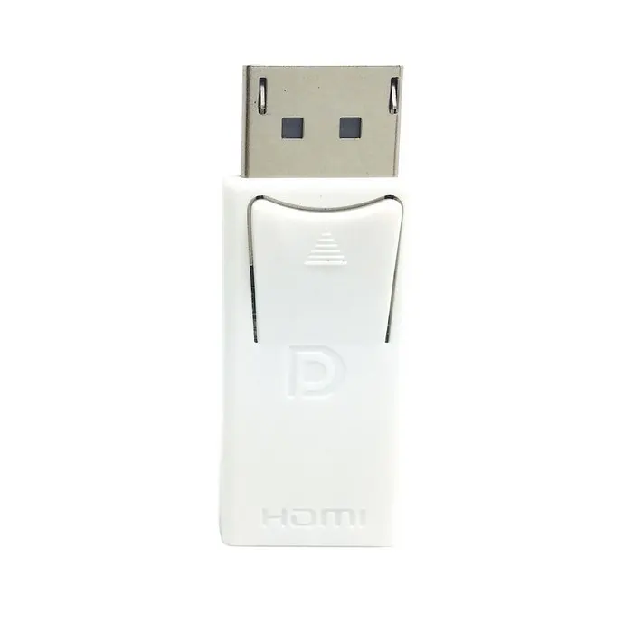 Новый DisplayPort DP папа к HDMI HDTV монитор видео аудио конвертер адаптер Белый |