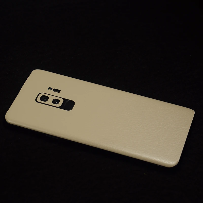 YIESOM роскошная кожаная самодельная наклейка-пленка для SAMSUNG GALAXY S9 Plus защитная