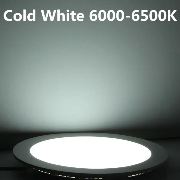 25W ronda luz de techo LED regulable empotrada cocina baño lámpara AC85-265V LED luz blanco cálido/blanco frío envío gratis