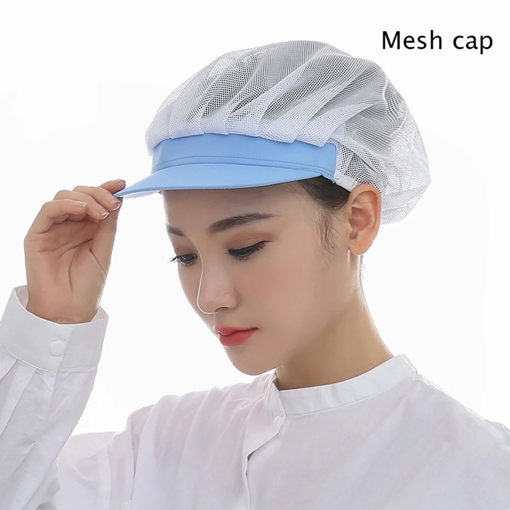 

2019 Kitchen Health Work Hats New Net Hat Chef Hat Canteen Restaurant Food Service Bakery Baking Female Women Breathable Cap hat