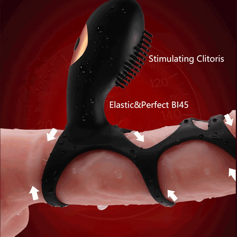 Блокировка спермы трициклическое вибрирующее кольцо дистанционное управление