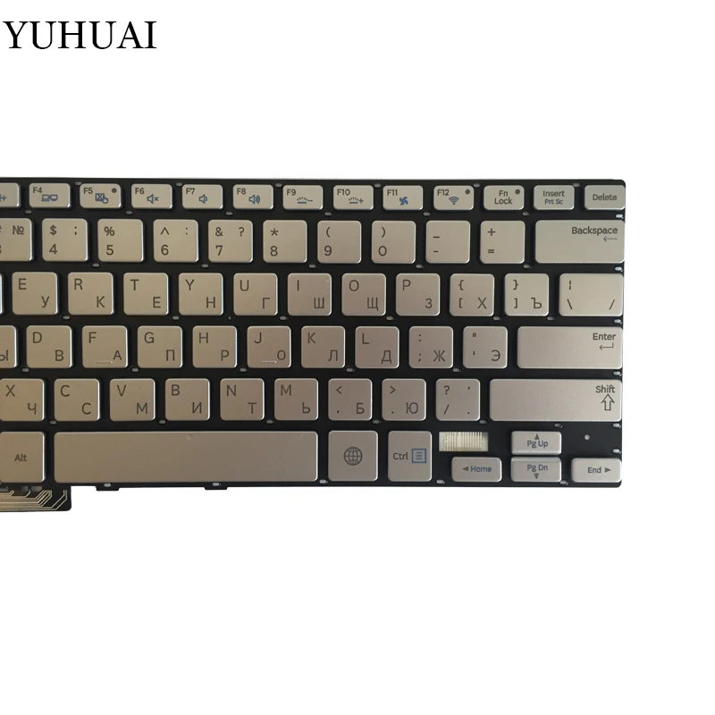 NEW Russian Keyboard for Samsung 730U3E NP730U3E 740U3E NP740U3E RU laptop keyboard Backlight sliver | Компьютеры и офис