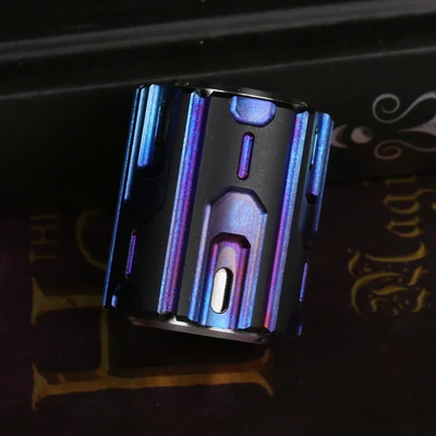 Titanium V2.1 Нож из титанового сплава Мини наконечник аксессуары для гироскопов игрушки для взрослых индивидуальная декомпрессия EDC - Цвет: Titanium V2.1