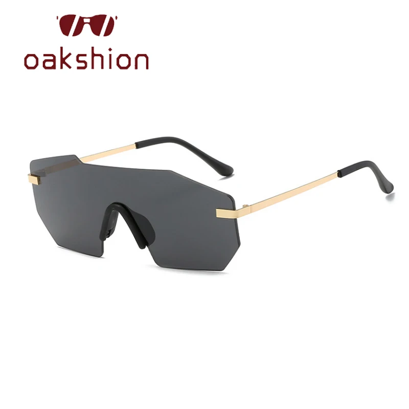 Женские и мужские солнцезащитные очки без оправы роскошные брендовые