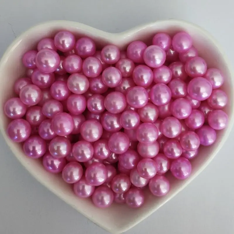 6-8 мм свободные Жемчужины для Oyster класса ААА очаровательные цветные пресноводные жемчужные бусины 39 цветов PL335 - Цвет: 18