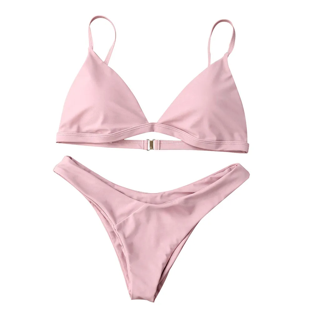 

2019 New Women Swimsuit Hot Bikinis Women Push-Up Padded Bra Beach Bikini Swimsuit Swimwear Women Biquini Woman Swimsuit #30