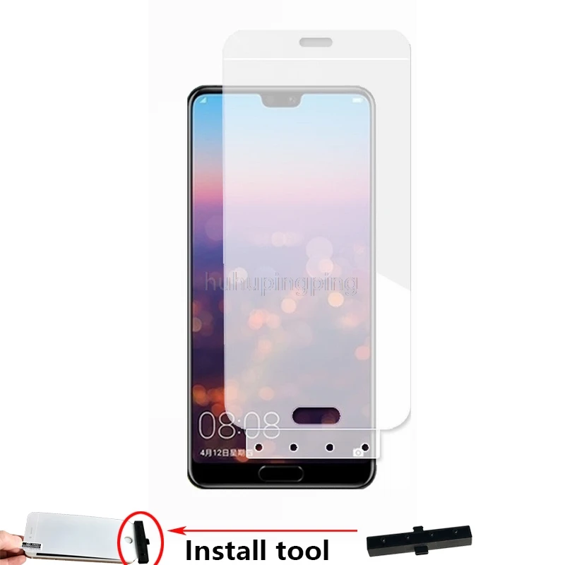 Новая мягкая 4D полноразмерная Гидрогелевая Защитная пленка для Huawei P20 5 8 &quotс