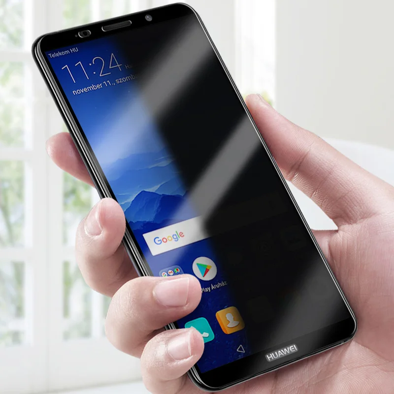 Для Huawei Mate 10 Lite &amp Pro Privacy антибликовое закаленное стекло крышка для телефона