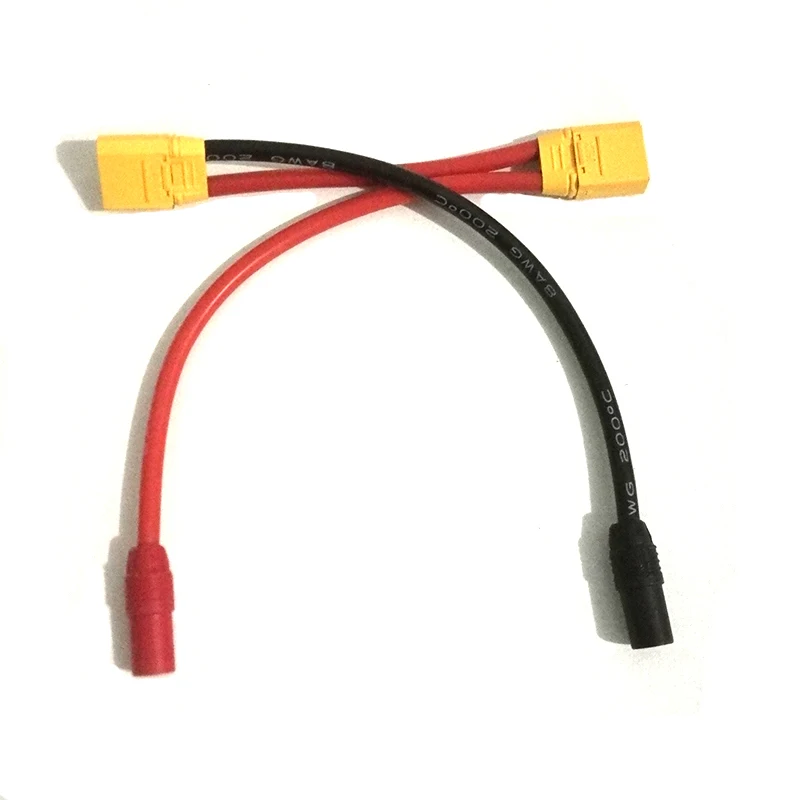 Кабель ZDF 2x XT90 папа-мама AS150