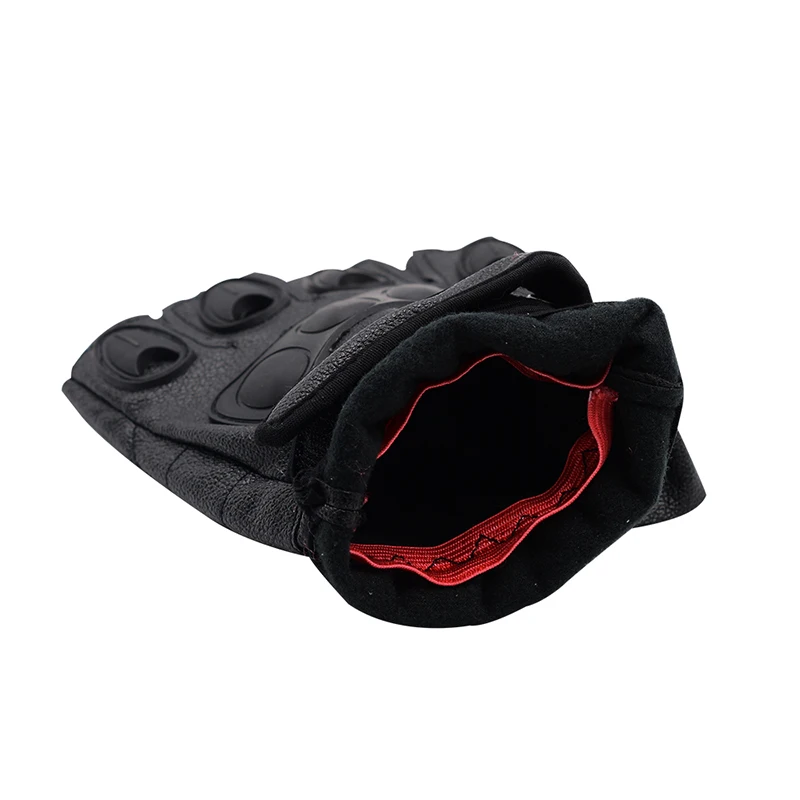 

Wholesale Men Women Motorcycle Gloves Leather Half Finger Hand Protective Wear Outdoor Sports Cycling Working Safety Wear