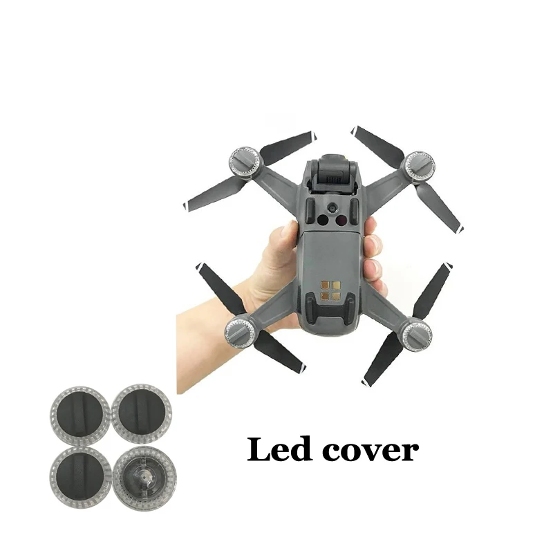 Дрон DJI Spark Квадрокоптер с 4K HD камерой prepair аксессуары запасные части светодиодная