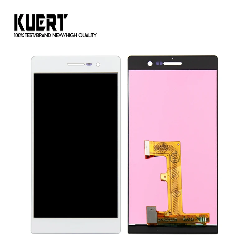 Бесплатная доставка с рамкой для Huawei Ascend P7 L00 L05 L10 5 0 ''дигитайзер сенсорный