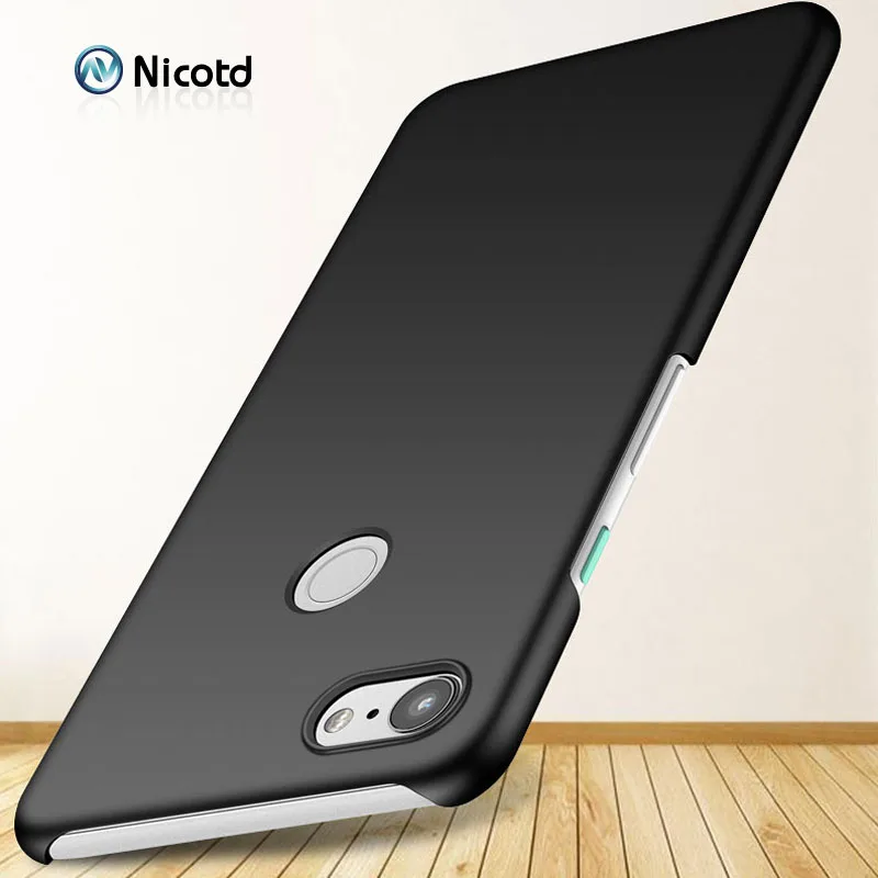 Роскошный пластиковый Матовый телефон случае для Google Pixel 3 Жесткий ПК Тонкий Матовый кожаный защитный чехол Чехлы для Google Pixel3 крышка