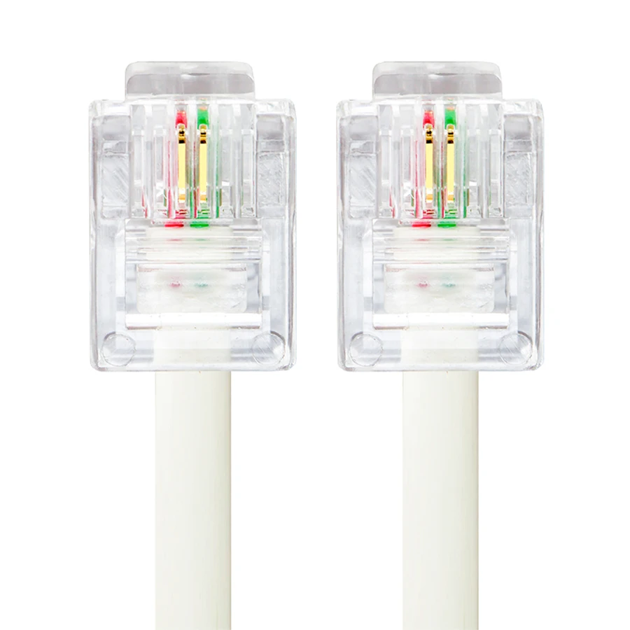 Choseal 30th anniversary QS3901 RJ11 медный телефонный кабель 6P2C соединительный телефон