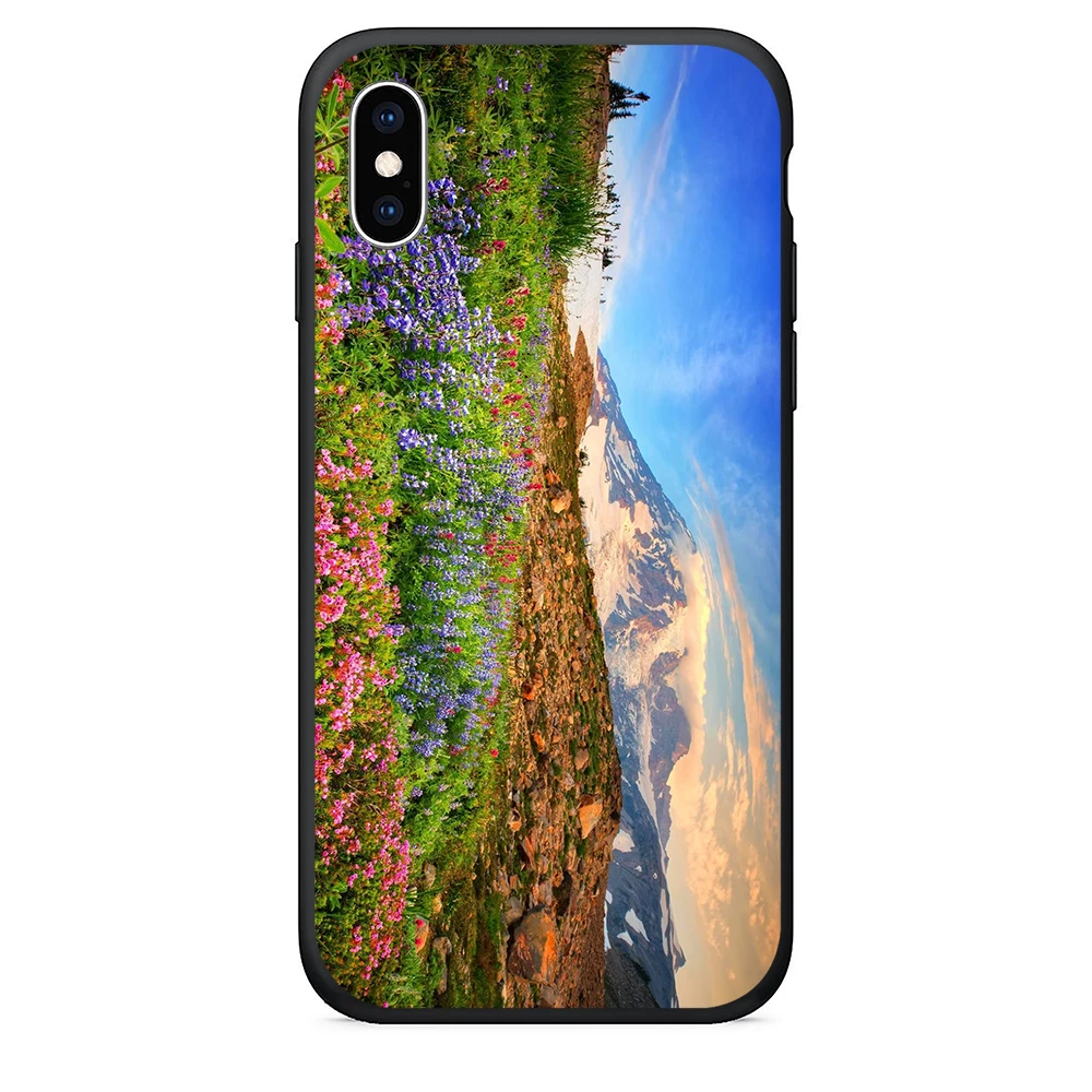 Чехол из ТПУ для iPhone xs силиконовый чехол 5 5S se 6 6s Plus 7 8 x xr max чехлы мобильных