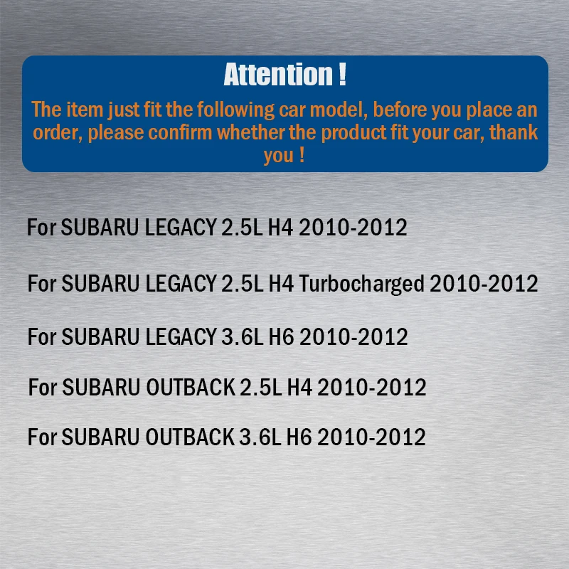 Автоаксессуары Cawanerl для Subaru Legacy Outback светодиодные лампы противотуманные фары ДХО