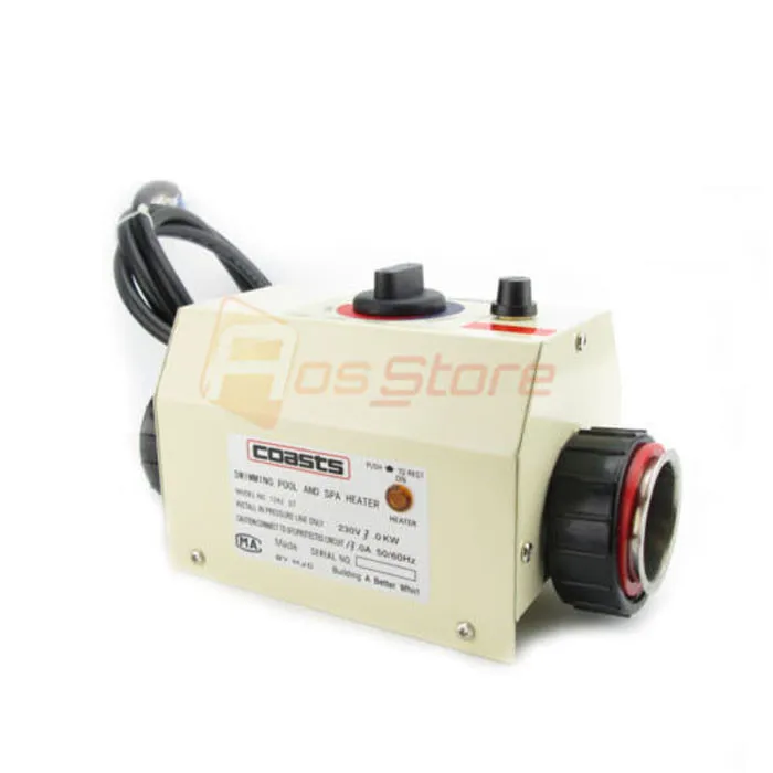 Новый электрический нагреватель для бассейна и спа ванны 3 кВт 220 В|thermostat boiler|heater